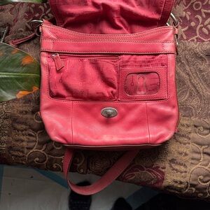 Fossil pink/Red Crossbody Bag